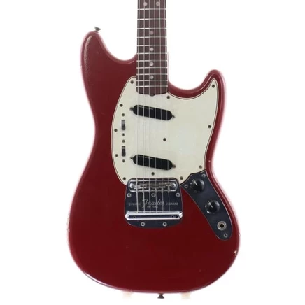 Электрогитара Fender Mustang 1966 б/у, дакота ред