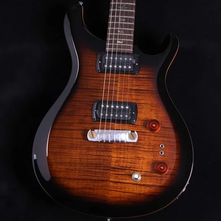 Электрогитара PRS SE Paul's Guitar, чёрно-золотой санбёрст