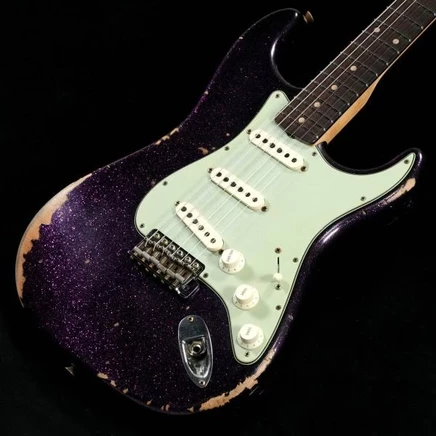 Электрогитара Fender Stratocaster 1960, пурпурная