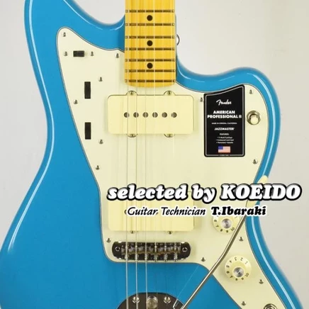 Электрогитара Fender Jazzmaster Pro II, голубая