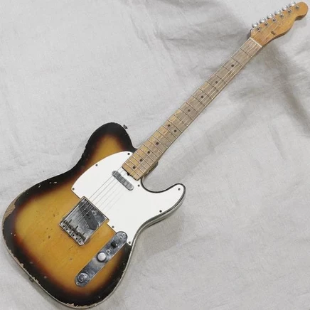 Винтажная электрогитара Fender USA Custom Telecaster '66, санберст