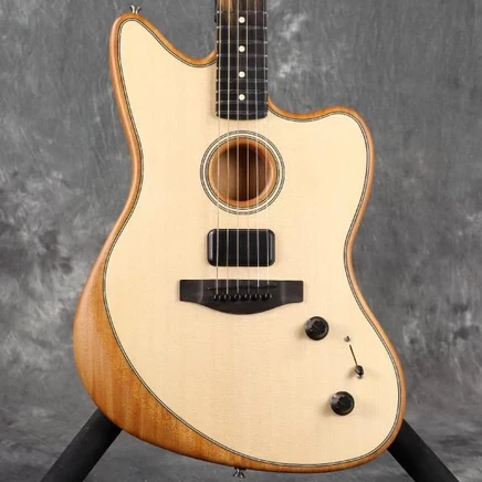 Электроакустика Fender Acoustasonic Jazzmaster, Natural