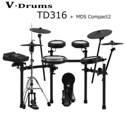 Электронная ударная установка Roland TD316 + MDS-Compact2