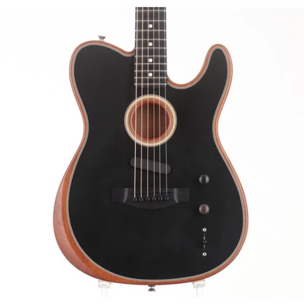 Электрогитара Fender Acoustasonic Telecaster, черная