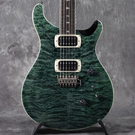Электрогитара PRS SE Custom 24 Quilt, бирюзово-черная