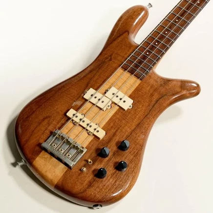 Винтажный электробас Spector NS-2 1979, натуральный