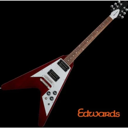 Электрогитара EDWARDS E-FV-LTD, вишневая