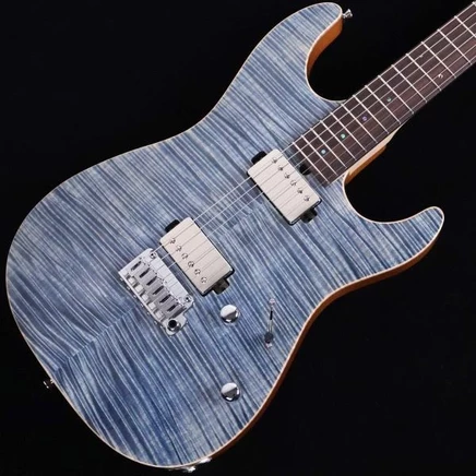 Электрогитара T's Guitars DST-DX22, синий деним