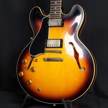 Электрогитара Gibson ES-335 1959 для левши, санбёрст