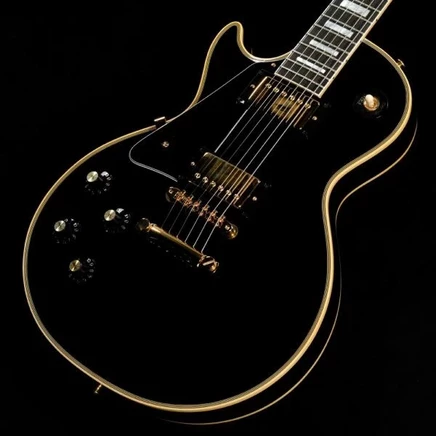Леворукая гитара Gibson 1968 Les Paul Custom, черная