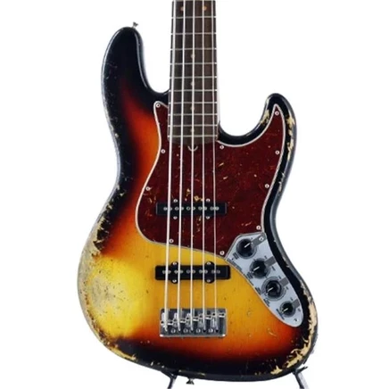 Бас-гитара Fender Custom Shop Jazz Bass V Heavy Relic