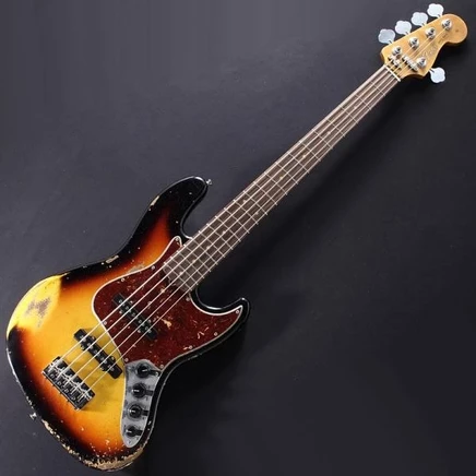 Бас-гитара Fender Custom Shop Jazz Bass V Heavy Relic