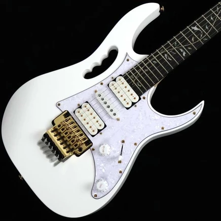Электрогитара Ibanez JEM7VP Steve Vai, белая