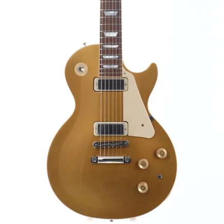 Электрогитара Gibson Les Paul Deluxe, золотая, б/у