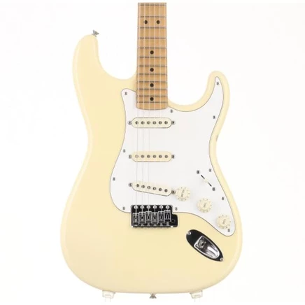 Электрогитара Fender Japan ST72-75, б/у, желто-белая