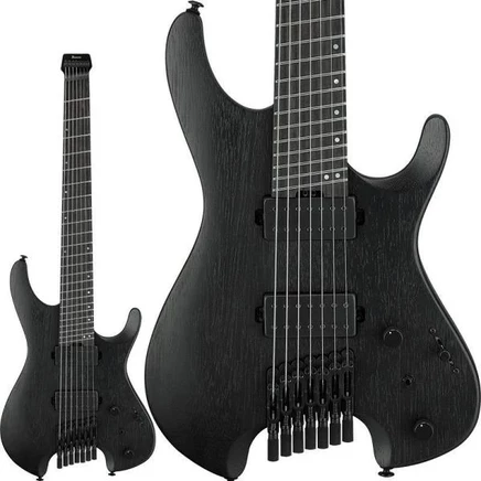 Безголовая гитара Ibanez QX527B-WK, 7 струн, чёрная