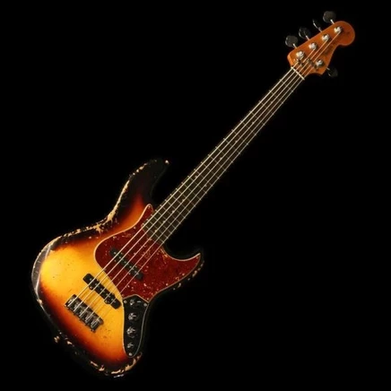 Электробас Fender Custom Shop Jazz Bass V Heavy Relic