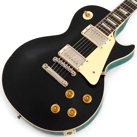 Электрогитара Gibson Les Paul Standard 1958, эбони/си-грин