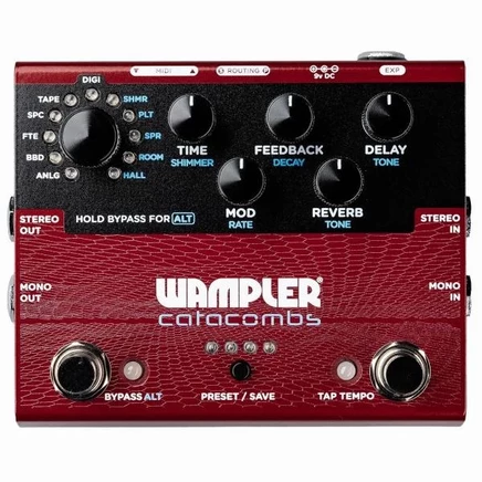 Гитарная педаль эффектов Wampler Catacombs
