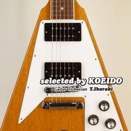 Электрогитара Gibson Flying V 70s, Antic Natural