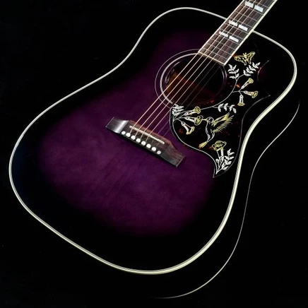 Акустическая гитара Gibson Hummingbird Standard, фиолетовая