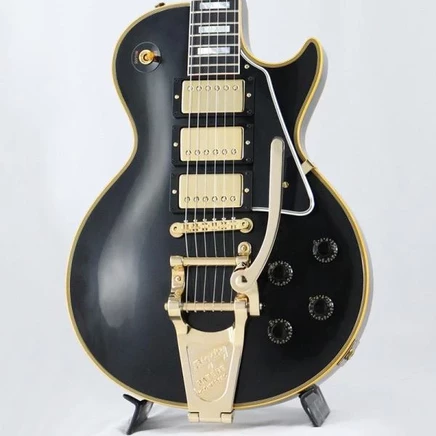 Электрогитара Gibson Les Paul Custom 1957, Bigsby, чёрная