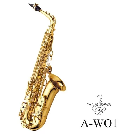 Альт-саксофон Yanagisawa A-WO1, жёлтая латунь