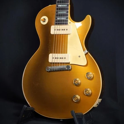 Электрогитара Gibson Les Paul Goldtop 1954, золотая