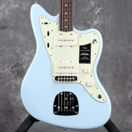 Электрогитара Fender Vintera III 60s Jazzmaster, голубая
