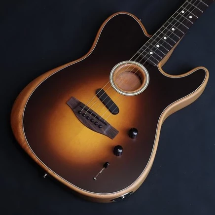 Электроакустика Fender Acoustasonic Tele, теневой санберст