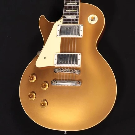 Левосторонняя электрогитара Gibson Les Paul 1957, золотая