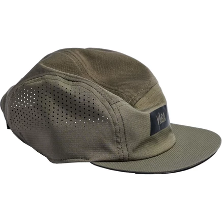 Унисекс кепка VÅGA Feather Racing Cap, оливковая