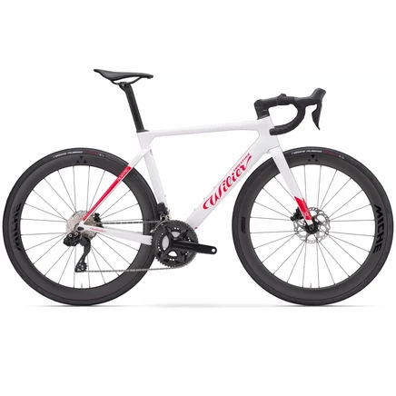 Шоссейный велосипед Wilier Filante SL Ultegra Di2, бело-красный глянцевый