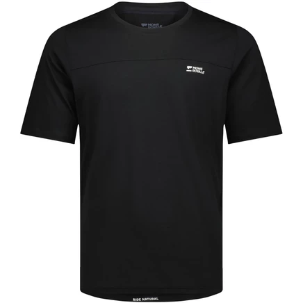 Мужской трикотаж Mons Royale Diversion Merino Bike с коротким рукавом - черный black
