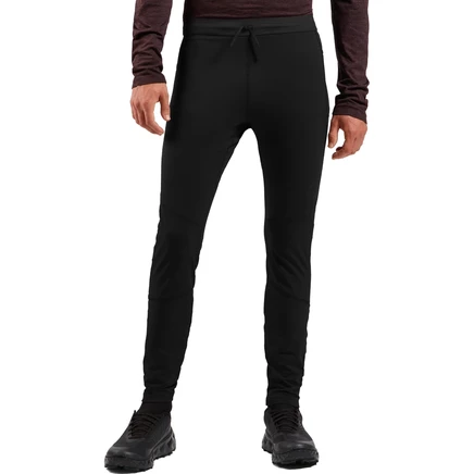 Мужские теплые колготки для бега Odlo Zeroweight 2.0 - черный black