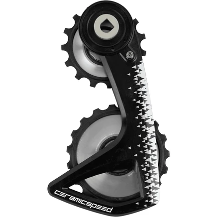 Система шкивов переключения передач CeramicSpeed OSPW RS - Alpha Disc | для SRAM RED/Force AXS - серебристый | Серебристо-серебристый специальный выпуск
