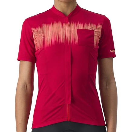 Женский свитер Castelli Unlimited Sentiero 2 - темно-красный 611