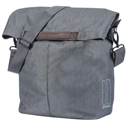 Сумка на багажник Basil City Shopper 14 л, серая