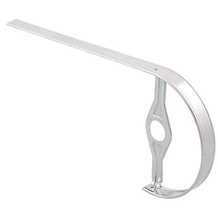 Защита цепи Hebie Fixed Guard, алюминиевая, серебристая