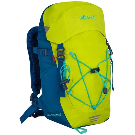 Детский рюкзак Trollkids Fjell Trekker 15 л, неоново-синий