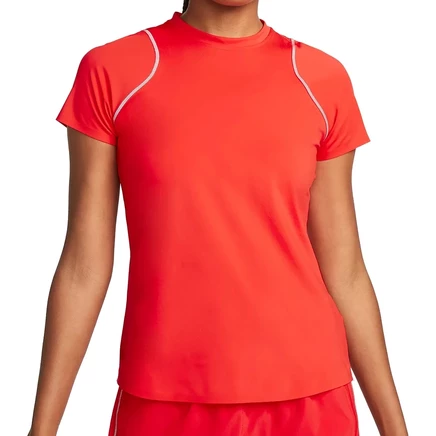 Женская футболка Nike Dri-Fit Run Division, красная