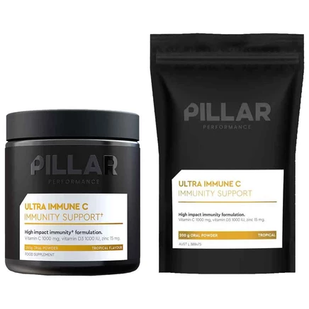 БАД Pillar Performance Ultra Immune C 200 г (вит. C/D3, цинк)