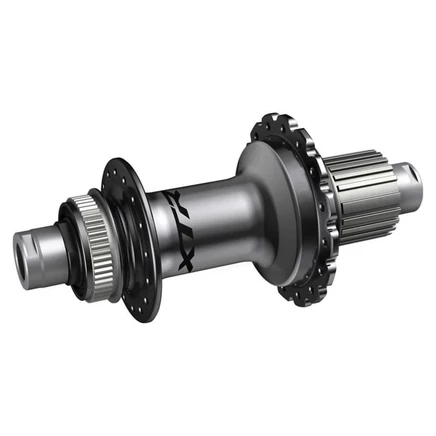 Втулка задняя Shimano FH-M9111-B 12×148 мм Boost, серо‑серебристая