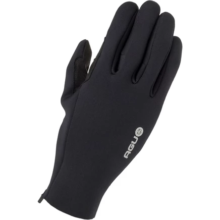 Неопреновые перчатки AGU на молнии - черные black