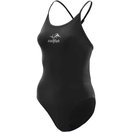 женский купальник sailfish Power Adjustable X - черный black