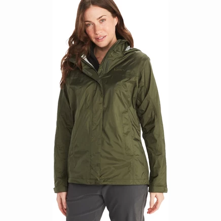 Женская куртка Marmot PreCip Eco, оливковая