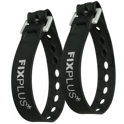 Стяжка FixPlus Strap 23 см, 2 шт., черная