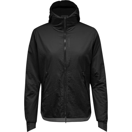 Женская утепленная куртка с капюшоном GOREWEAR Concurve - черный 9900 black