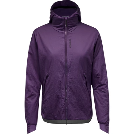 Женская куртка GOREWEAR Concurve Windstopper, фиолетовая
