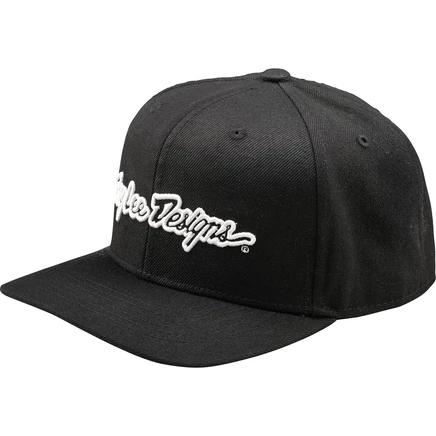 Кепка Troy Lee Designs Curved Snapback, черная